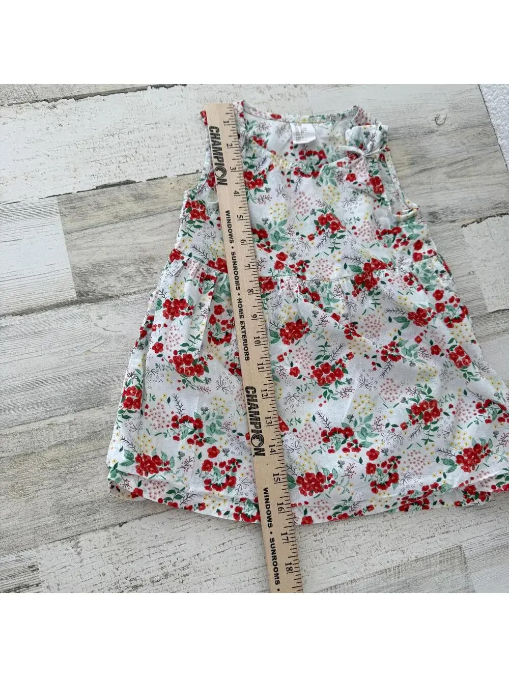 H&M Baby 9-12 Months Floral Lightweight Dress